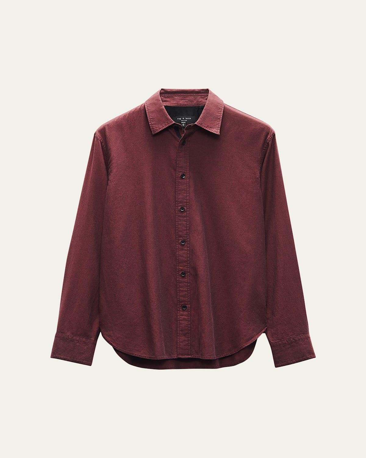 Mens Finch Zig-Zag Dobby Shirt Product Image
