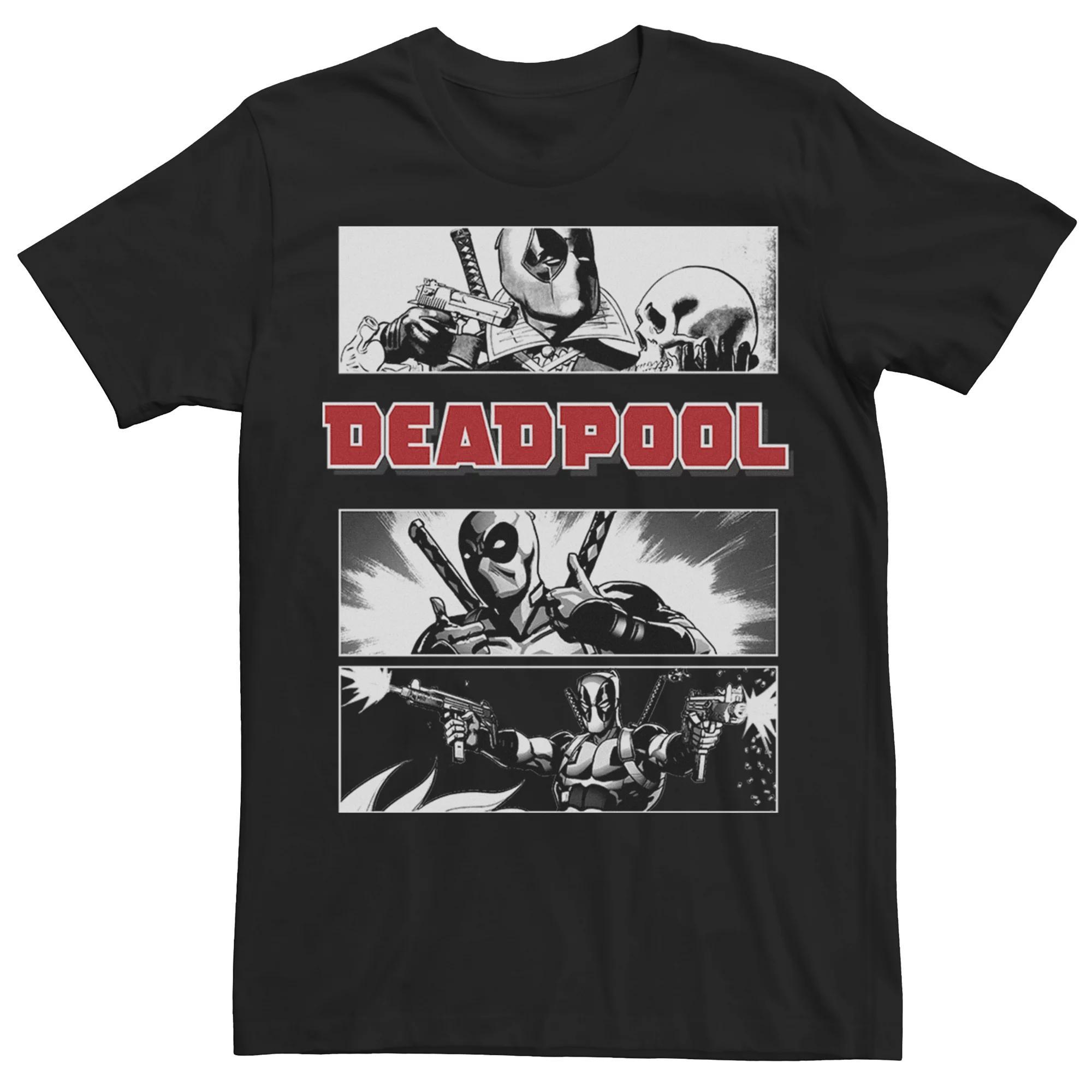 Men's Marvel Comics Deadpool Dead Poet Tee, Size: Medium, Black Product Image