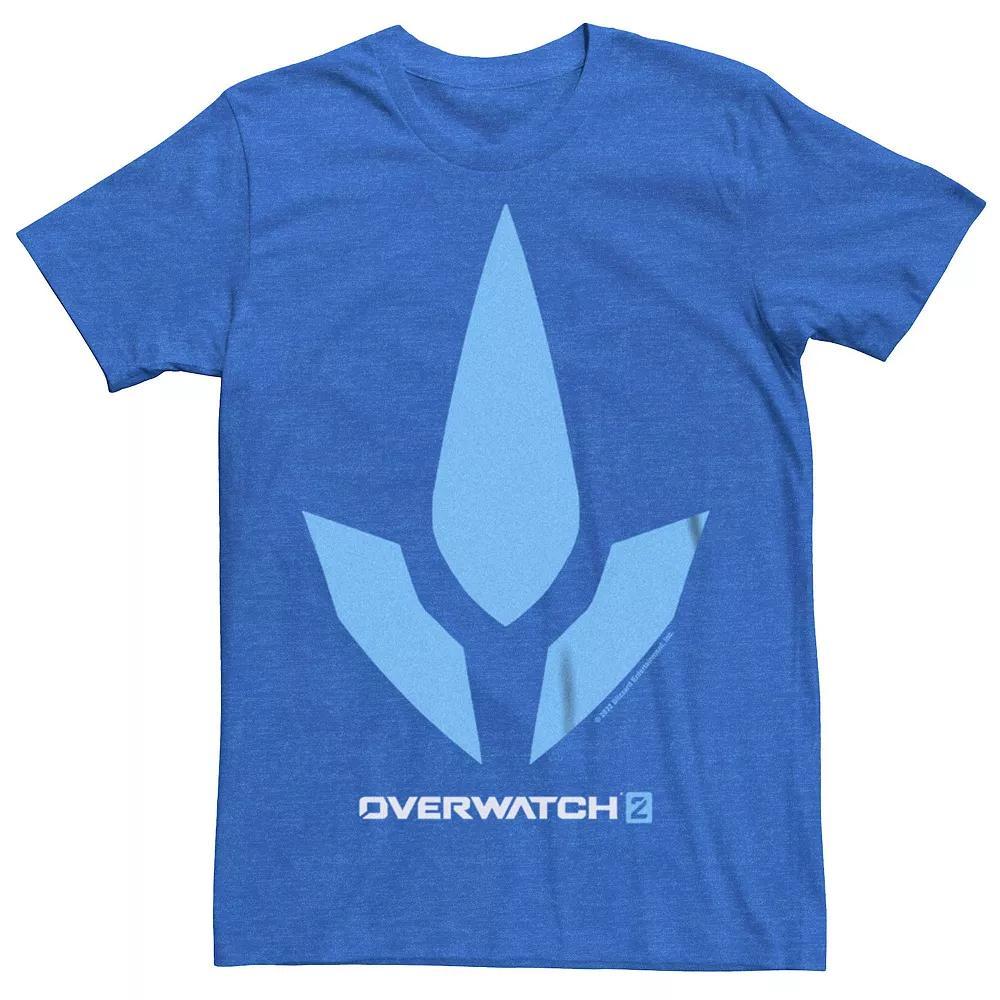 Men's Overwatch 2 Echo Icon Graphic Tee, Size: XL, Royal Grey Product Image