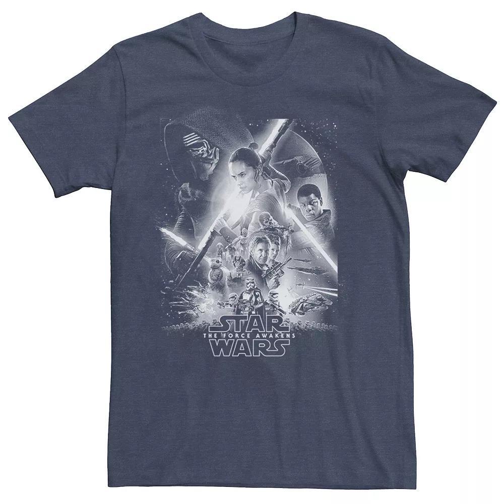 Men's Minecraft Firework Stars Graphic Tee, Size: Large, Royal Product Image