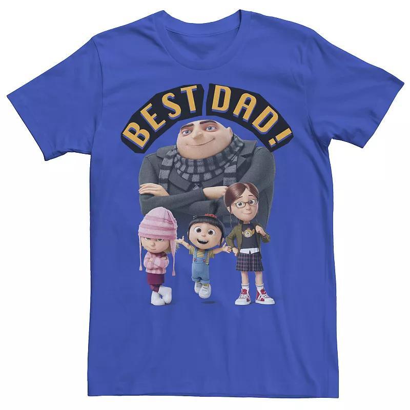 Men's Despicable Me Minions Frankenstein Portrait Tee, Size: Large, Royal Product Image
