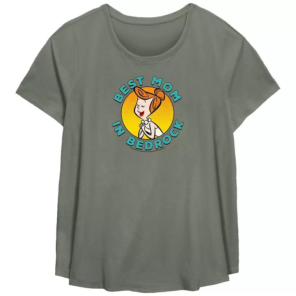 Missy Plus Size New Year Same Mess Flowy Tee, Girl's, Size: 0X, Black Product Image
