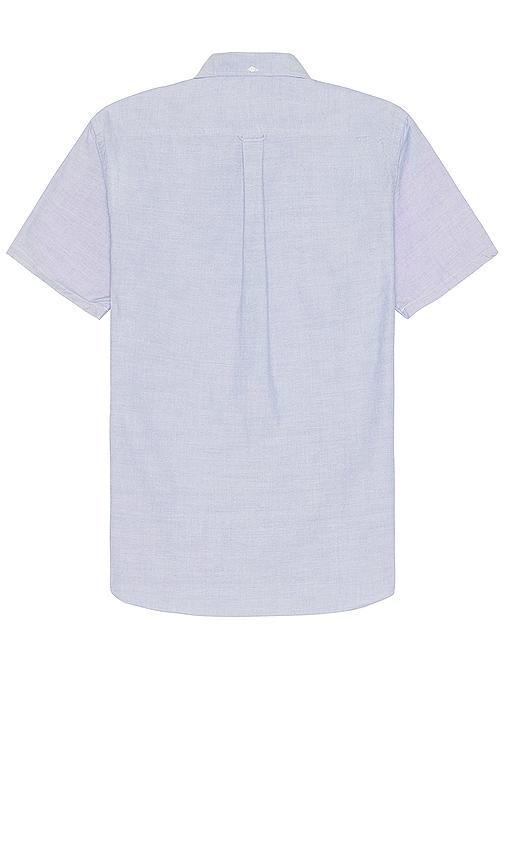 Beams Plus B.d. Short Sleeve Oxford Shirt Blue. (also in ). Product Image