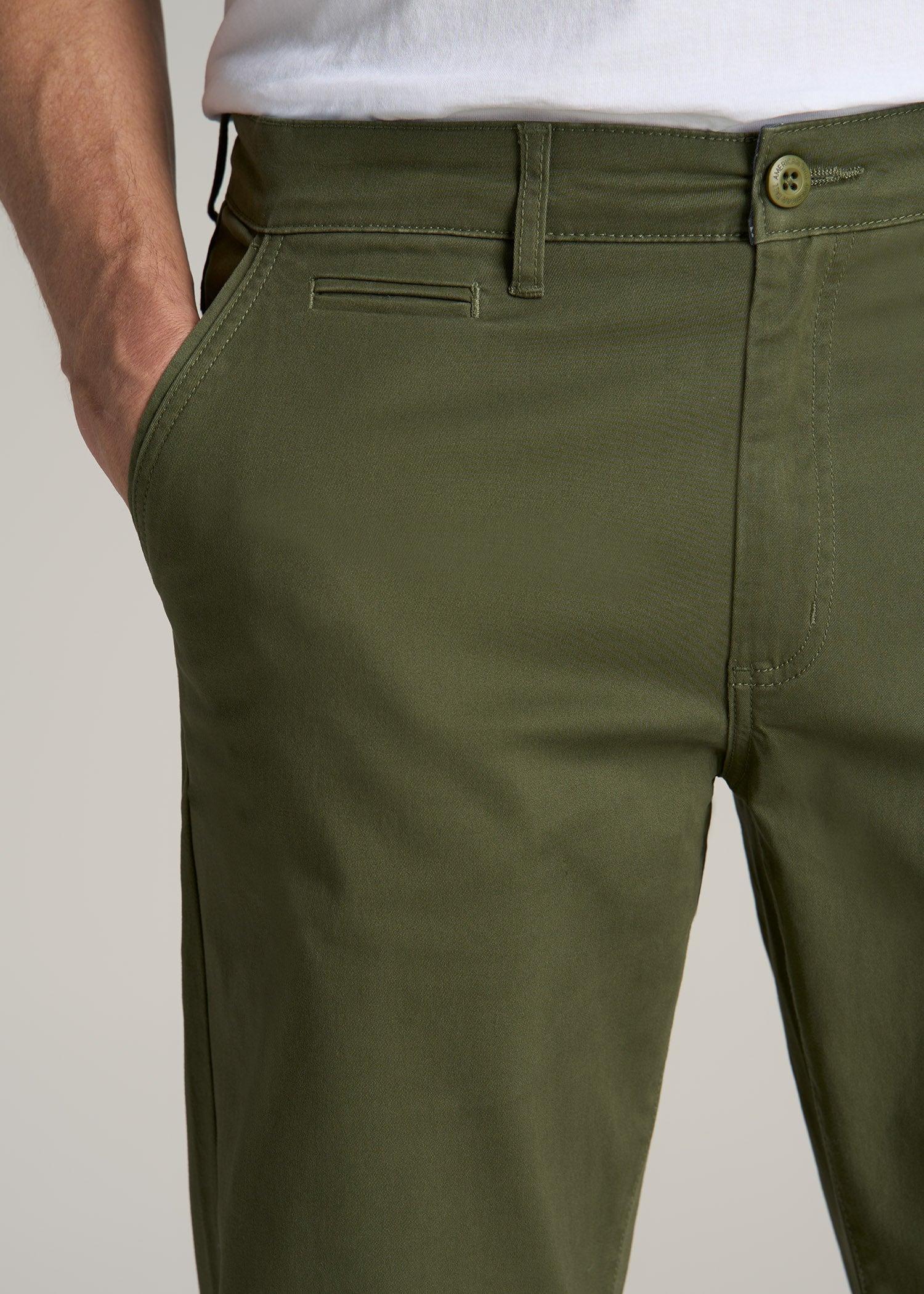 Carman TAPERED Chinos for Tall Men in Marine Navy Product Image