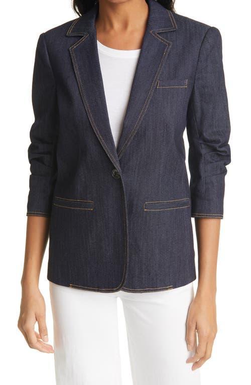 Khloe Denim Blazer Product Image