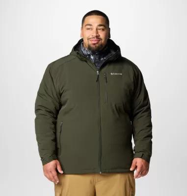 Big & Tall Columbia Gate Racer™ II Midweight Hooded Soft Shell Jacket, Men's, Size: 4XB, Black Product Image