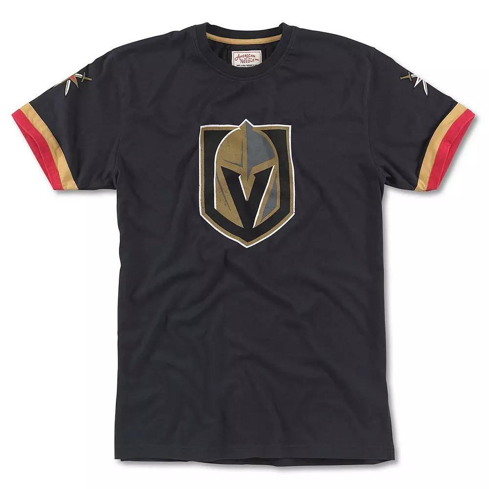 Men's American Needle Charcoal Vegas Golden Knights Remote Control T-Shirt, Size: Medium, Lvk Charco Product Image