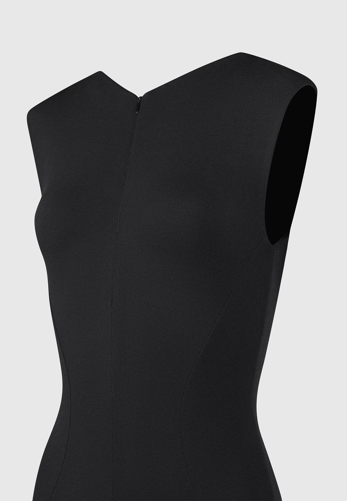 Éternelle Wide Shoulder Jumpsuit - Black Female Product Image