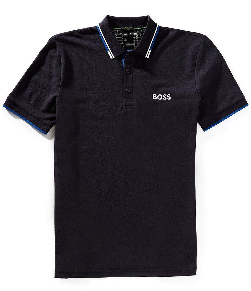Hugo Boss BOSS Performance Stretch Paddy Pro Short Sleeve Polo Shirt Product Image