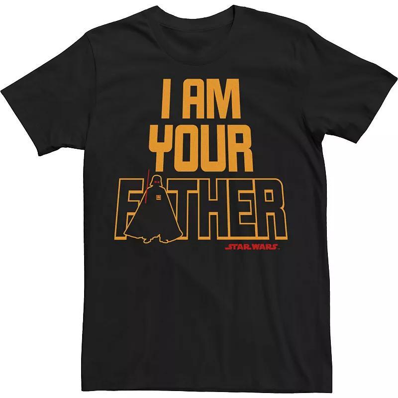 Big & Tall Star Wars Hawaiin Bobba Tee, Men's, Size: 5XL, Black Product Image