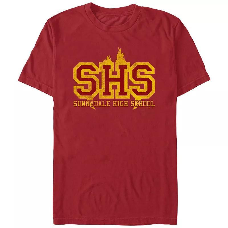 Men's Buffy The Vampire Slayer Sunnydale High School Graphic Tee, Size: Medium, Red Product Image