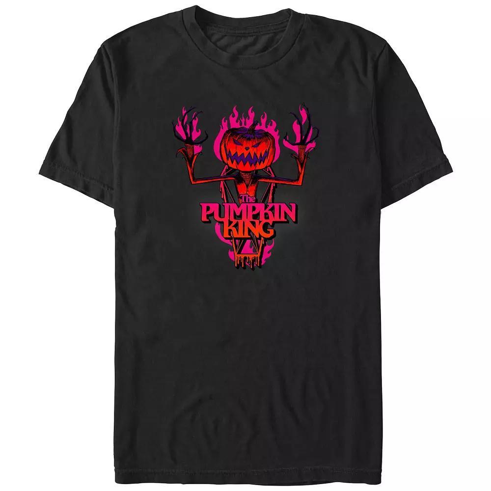 Disney's The Nightmare Before Christmas The Pumpkin King Men's Graphic Tee, Size: XXL Tall, Black Product Image