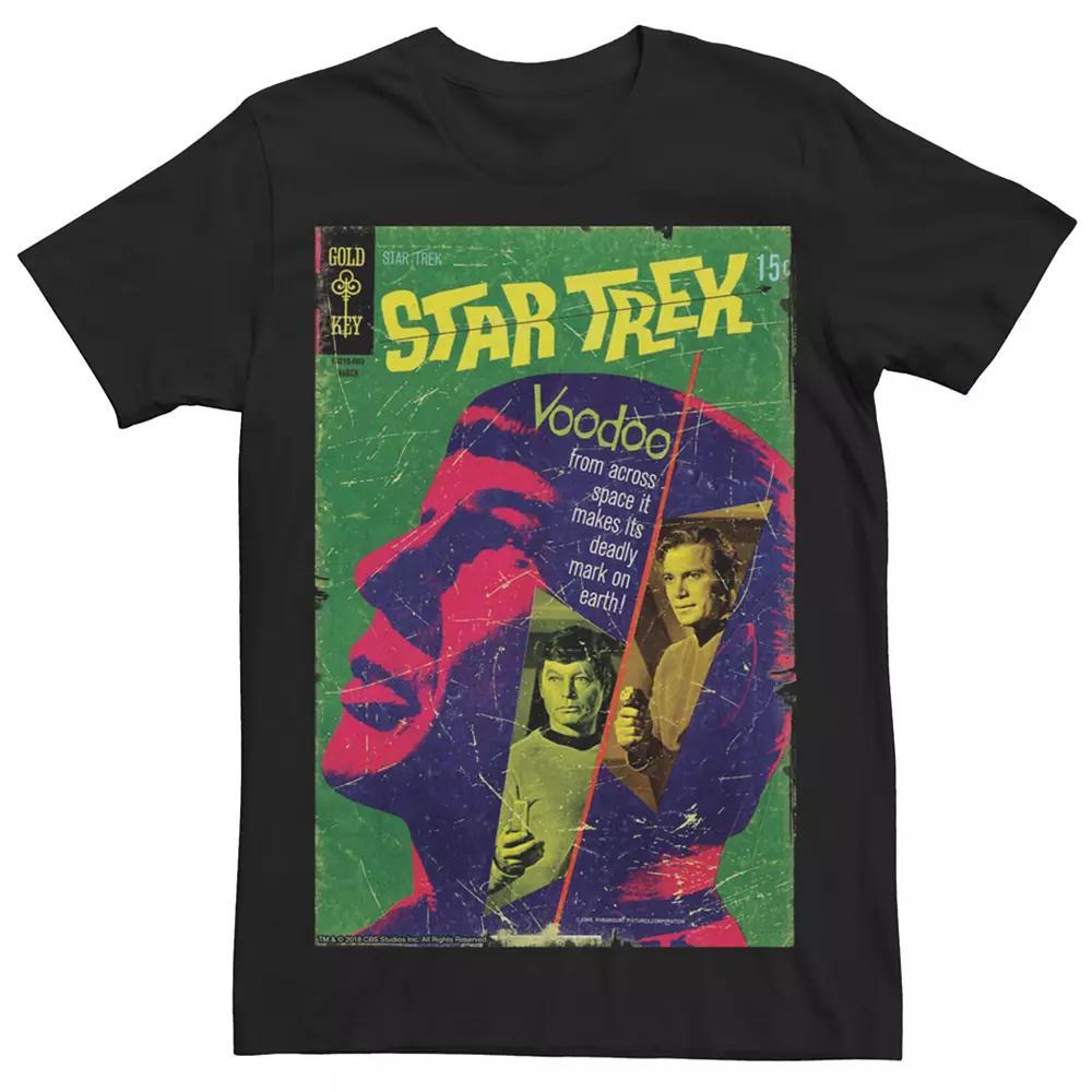 Men's Star Trek The Original Series Voodoo Comic Tee, Size: Large, Black Product Image