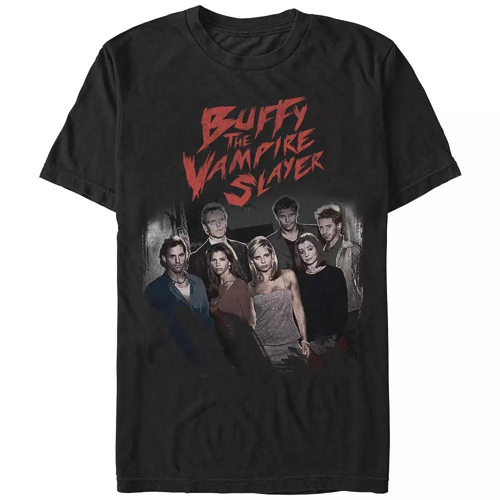 Men's Buffy The Vampire Slayer Team Graphic Tee, Size: XXL, Black Product Image