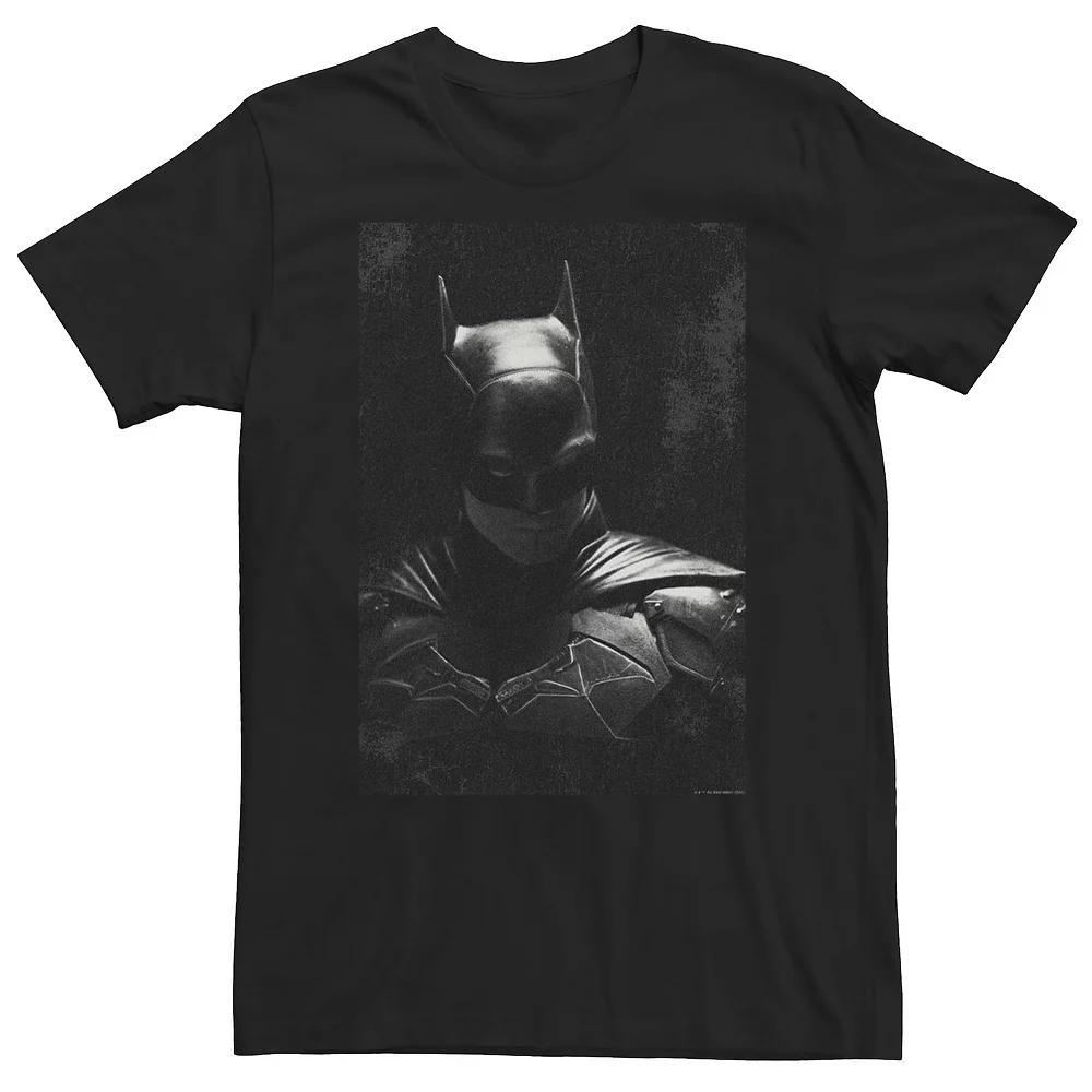 Big & Tall DC Batman Dark Knight Portrait Tee, Men's, Size: XXL Tall, Black Product Image