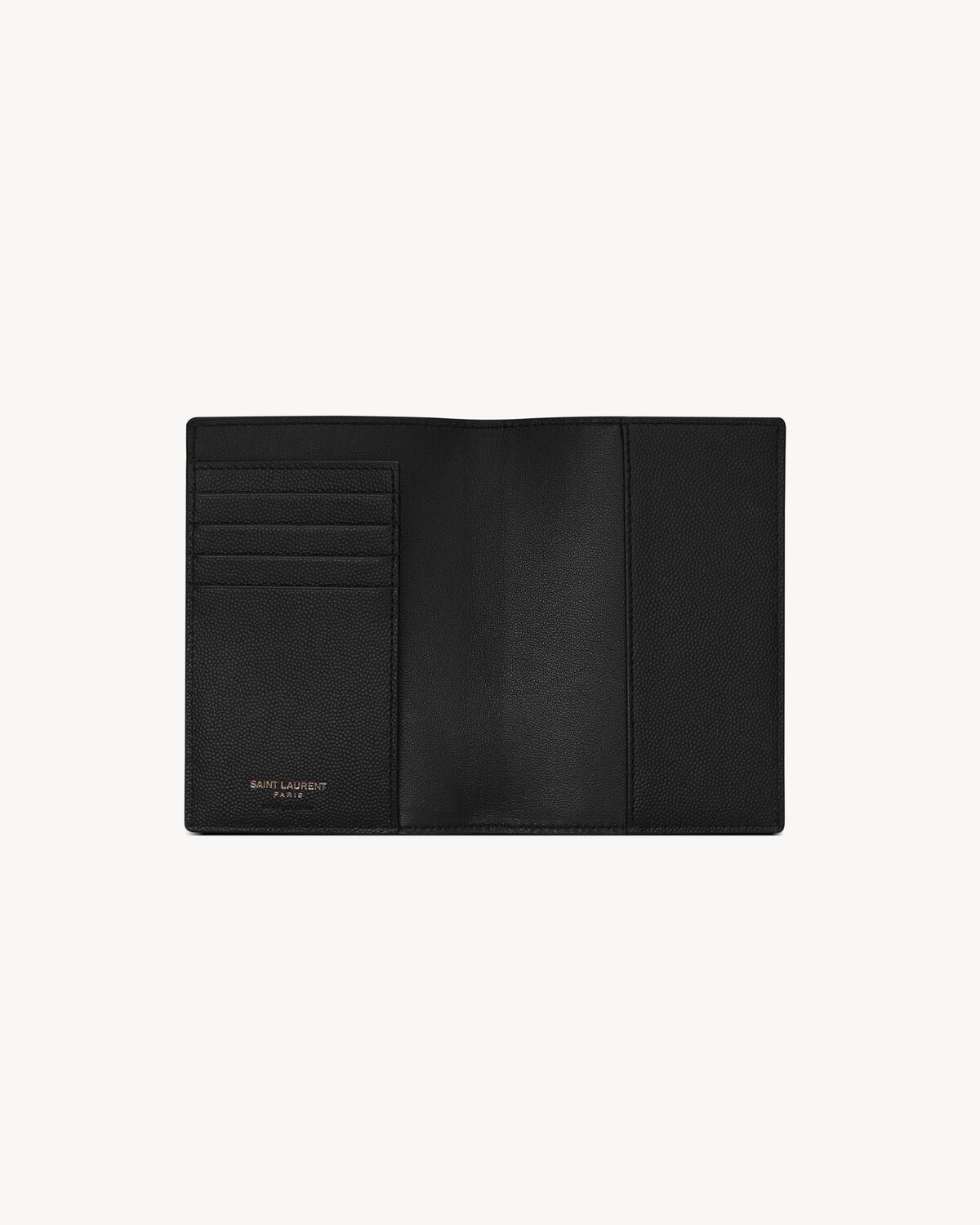 CASSANDRE passport case in grain de poudre leather | Saint Laurent | YSL.com Product Image