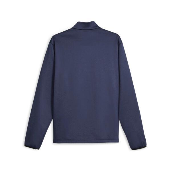 Puma Fit Men's Training PWRFleece Quarter-zip in Dark Blue Product Image