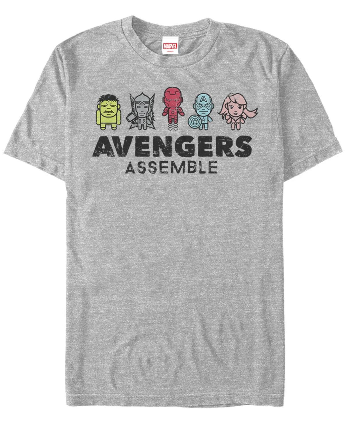 Men's Avengers Tee, Size: Large, Athletic Grey Product Image