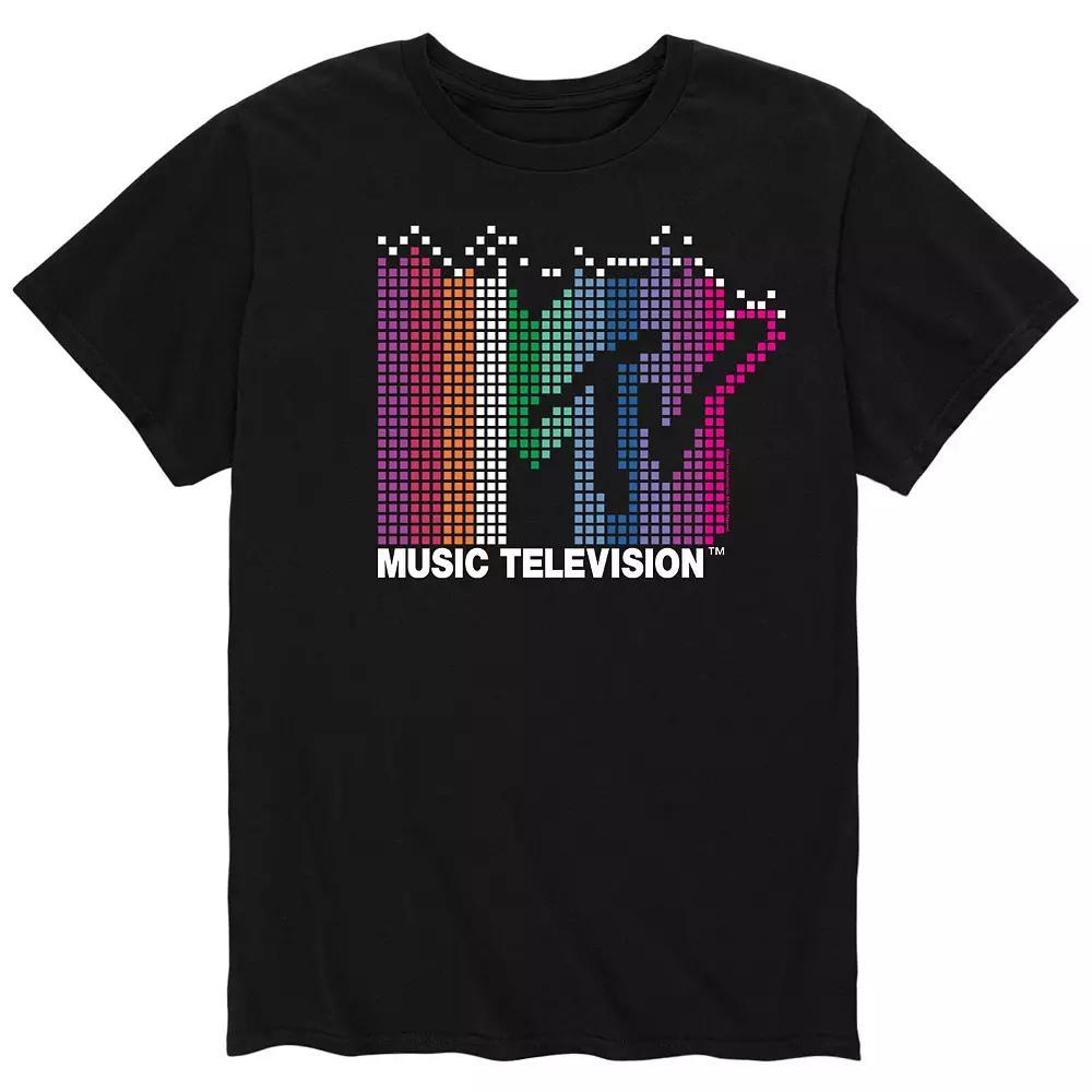 Mens MTV Rainbow Tee Product Image