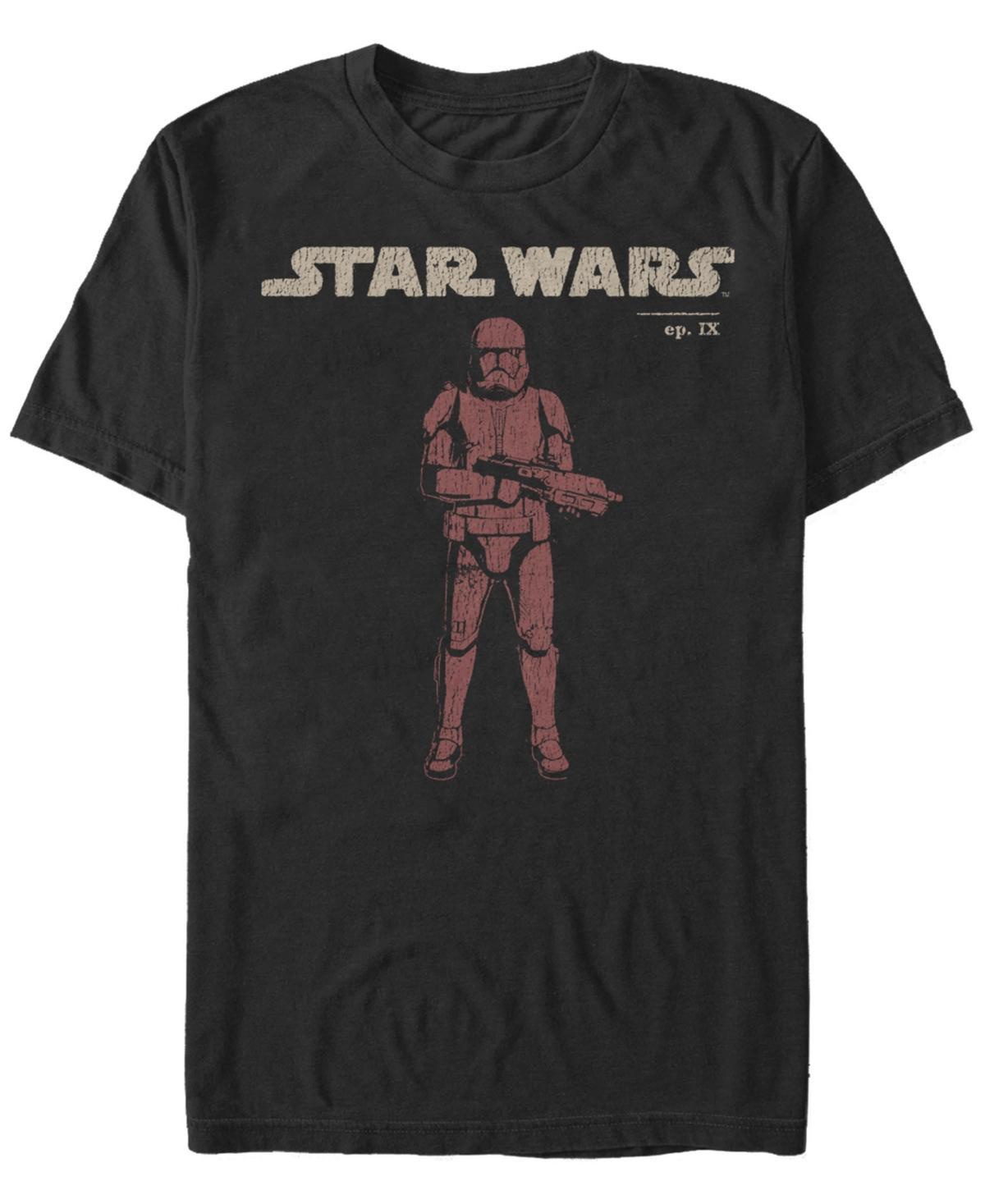 Men's Star Wars The Rise of Skywalker Sketch Tee, Size: Medium, Black Product Image