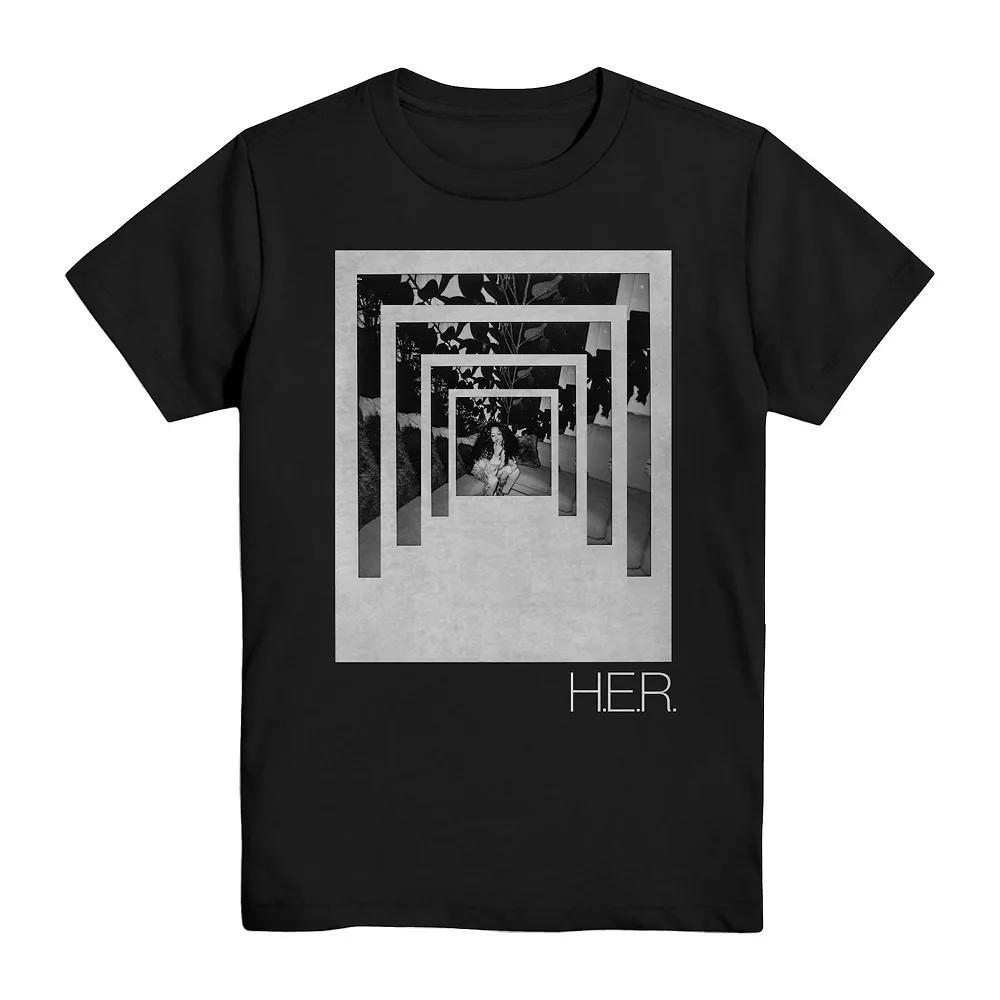 Adult Mad Engine H.E.R Short Sleeve Tee, Women's, Size: Medium, Black Product Image