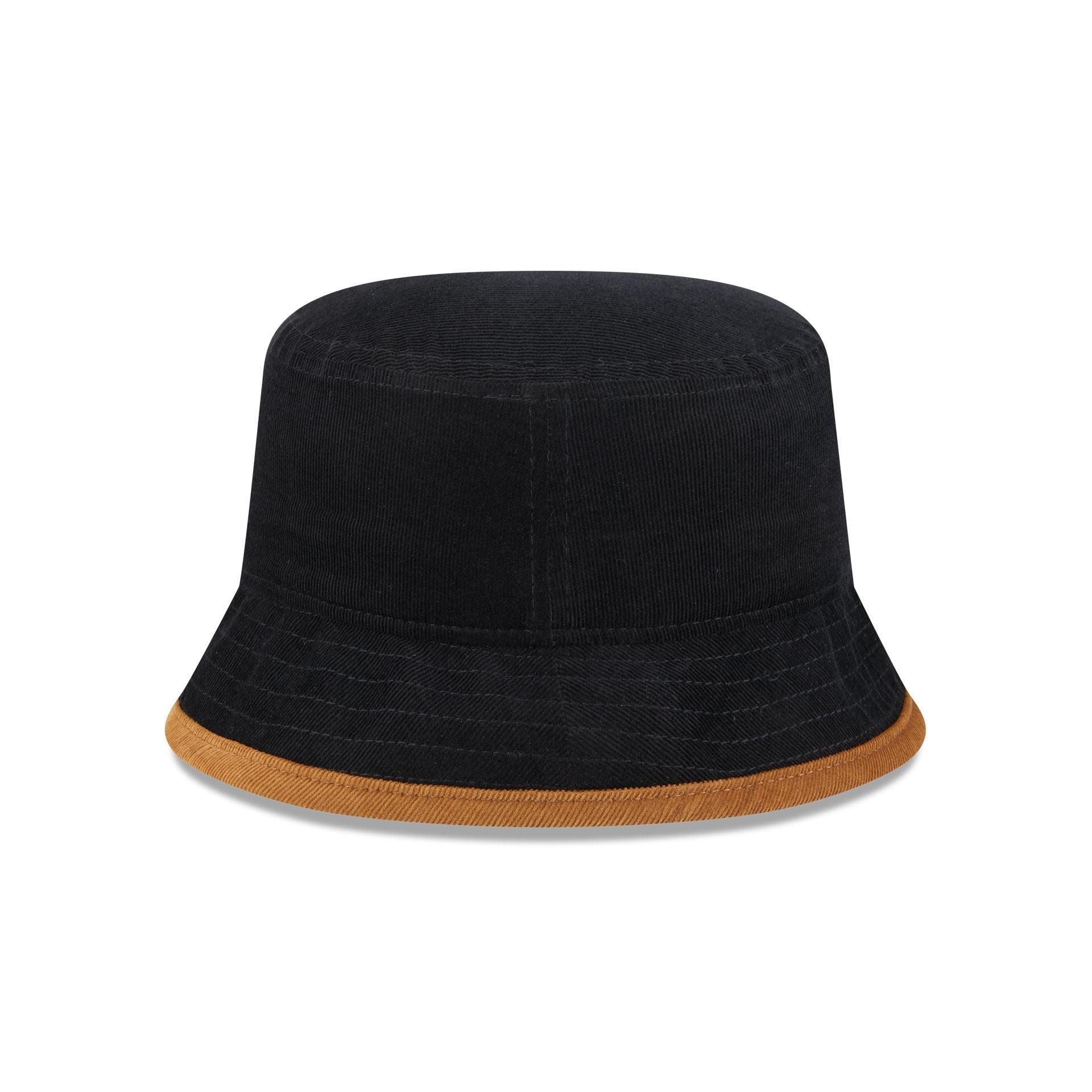 New Era Cap Black Tiramisu Cord Bucket Hat Male Product Image