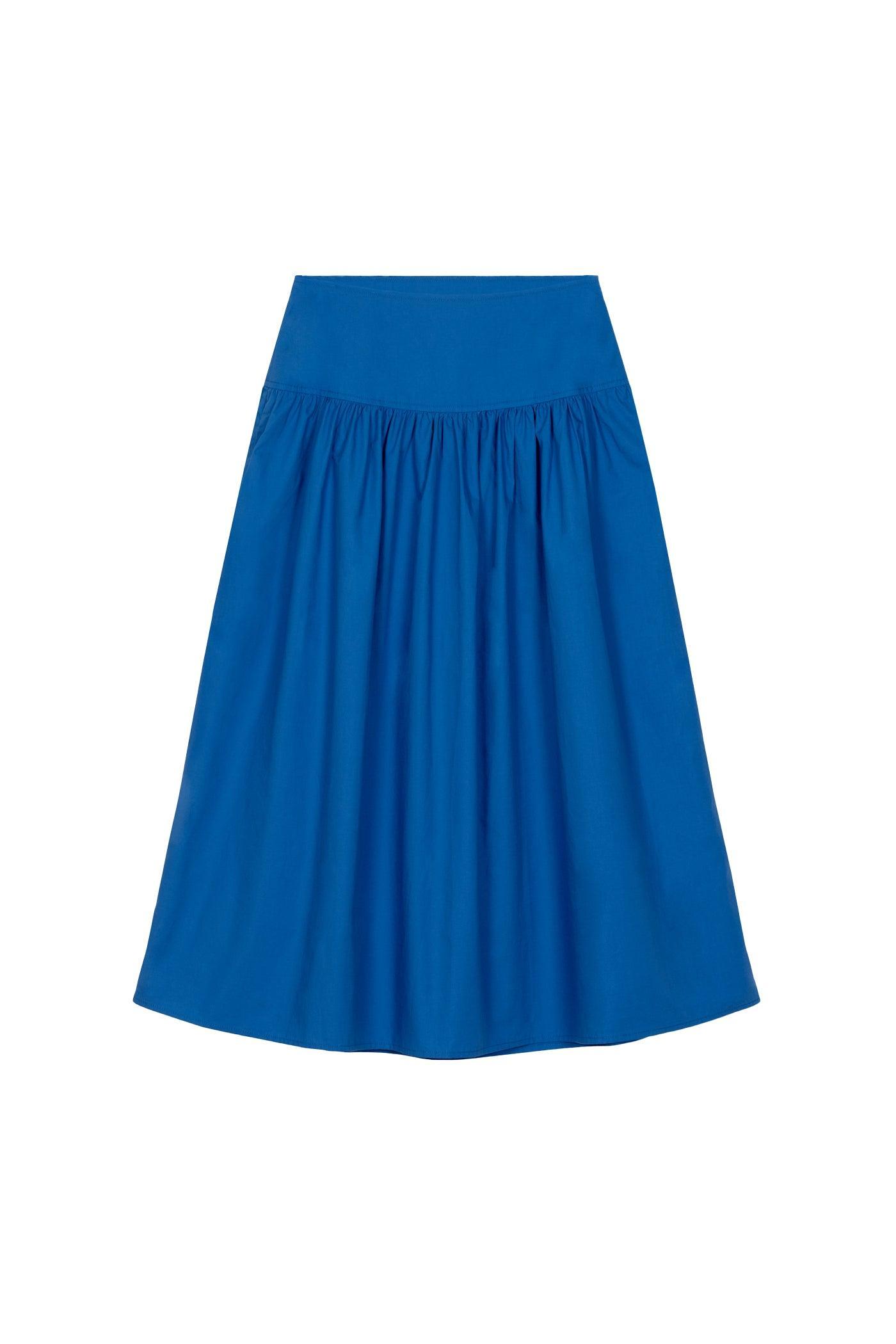 Lulu Skirt - Kahlo Blue Product Image