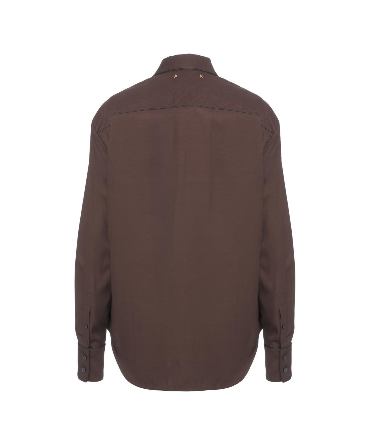 Blouse with quilted details Product Image