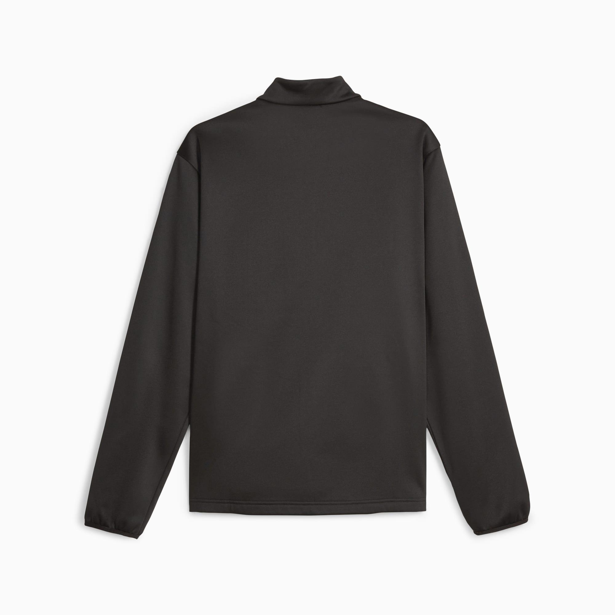 Puma Fit Men's Training PWRFleece Quarter-zip in Dark Blue Product Image