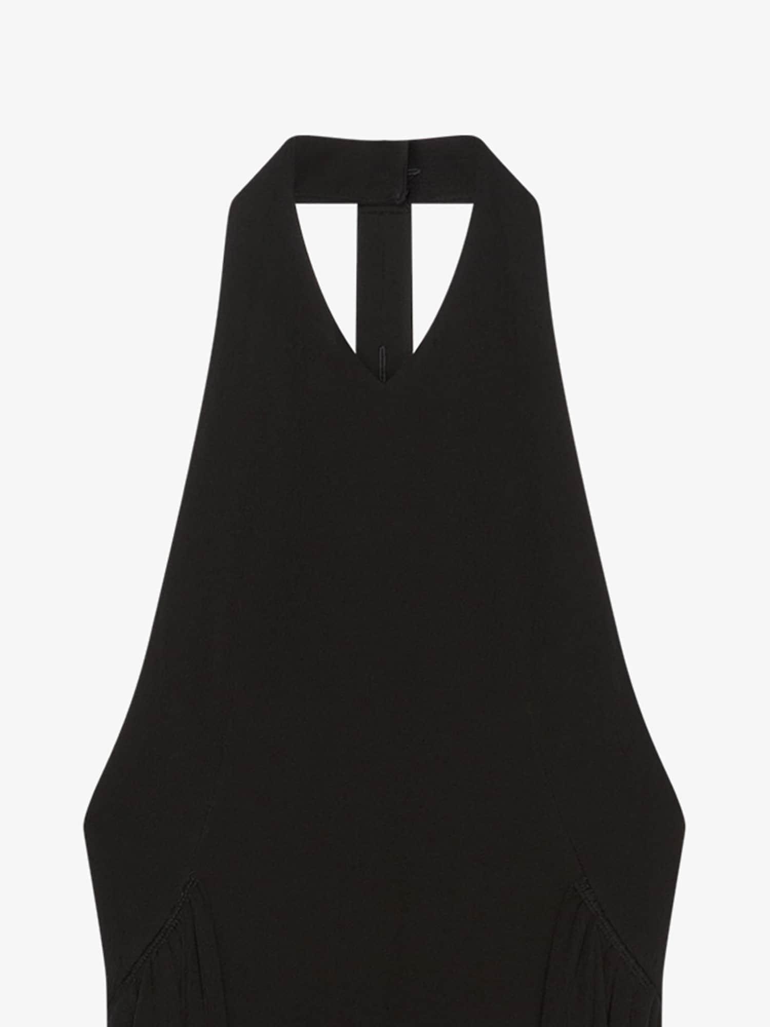 Evening dress in jersey with buttons on the back Product Image