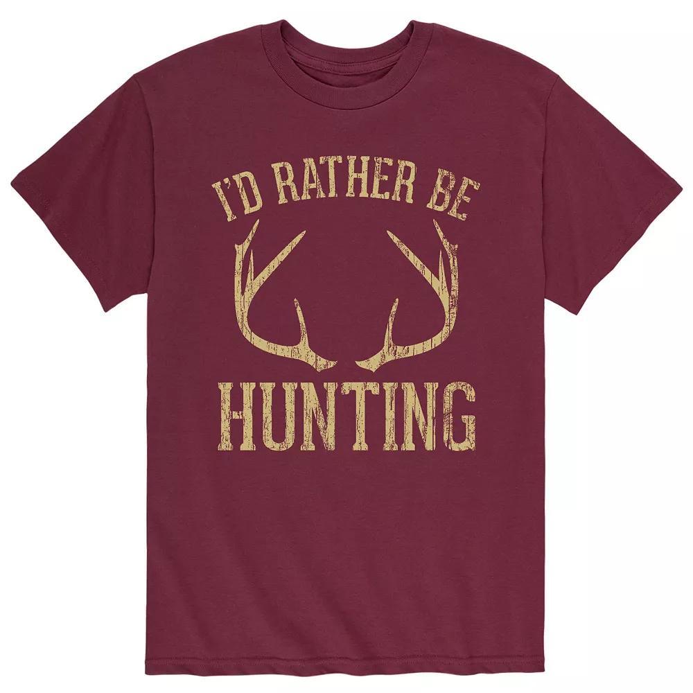 Mens Id Rather Be Hunting Tee Product Image