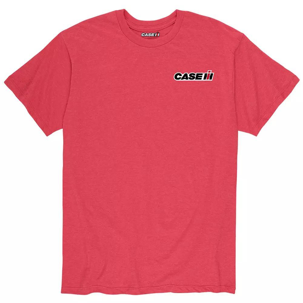 Mens Case IH Quadtrac Tee Grey Red Product Image