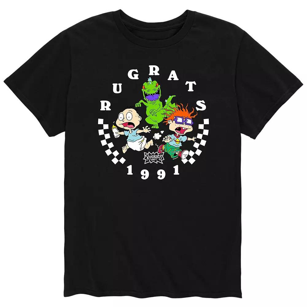 Mens Geometric Trees And Sun Tee Product Image