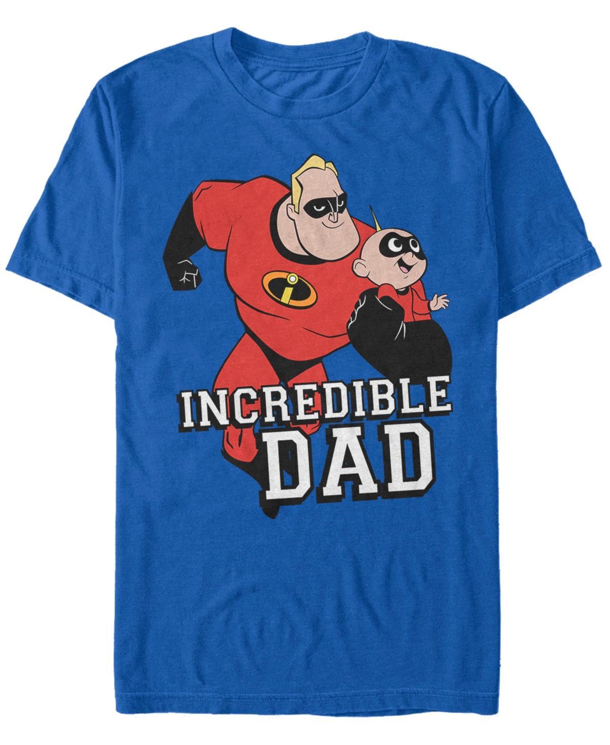 Disney / Pixar's The Incredibles Men's 2 Hero Dad Tee, Size: Medium, Royal Product Image