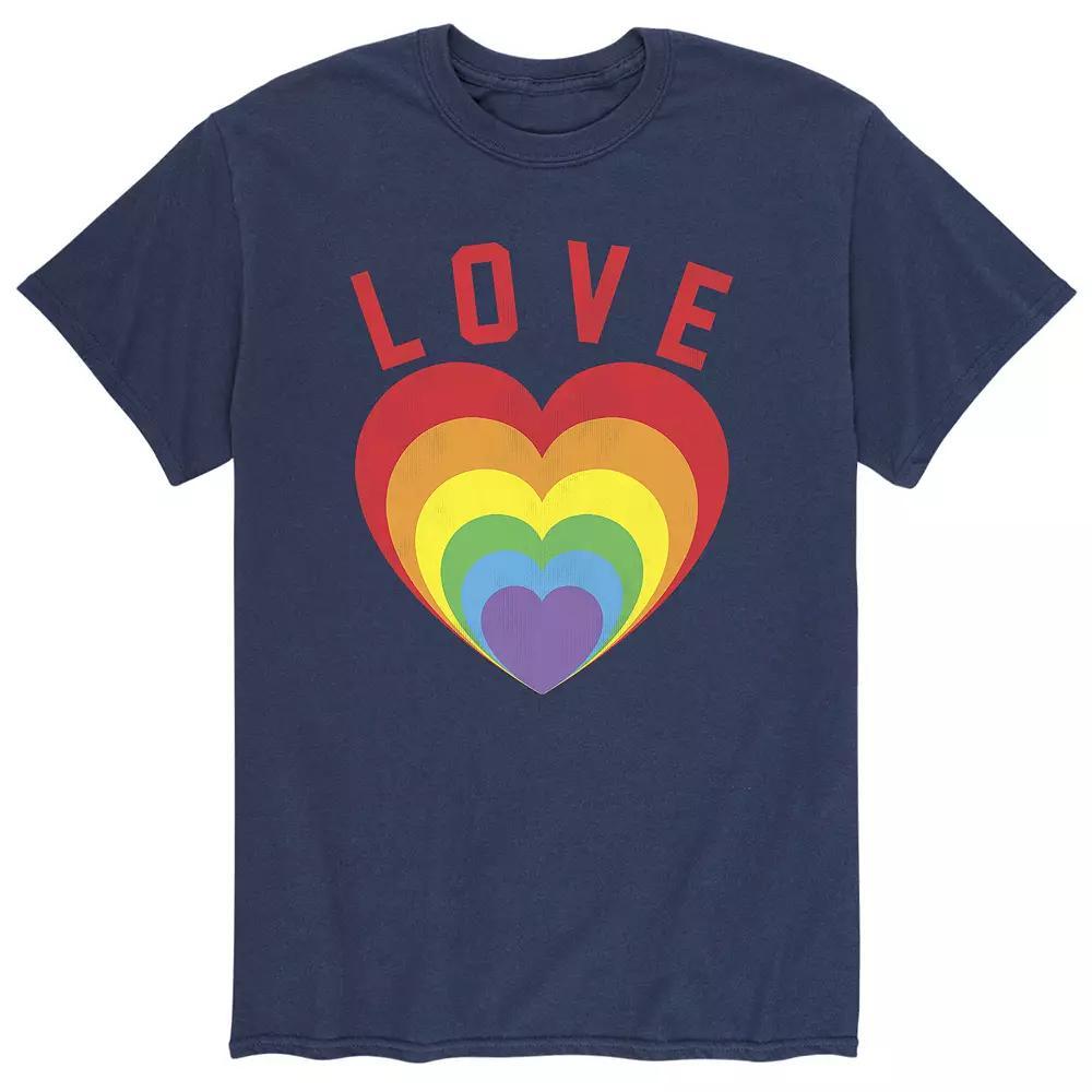 Mens Love Hearts Tee Product Image