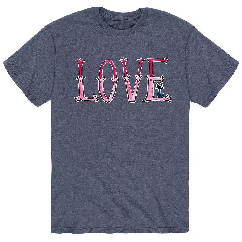 Mens Pete The Cat Love Tee Product Image