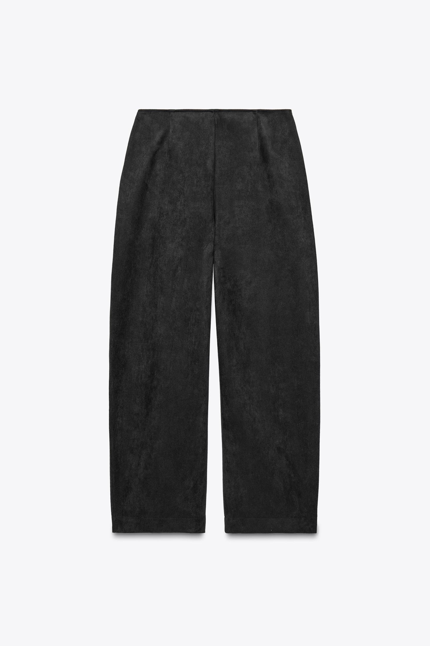 FAUX SUEDE PANTS Product Image