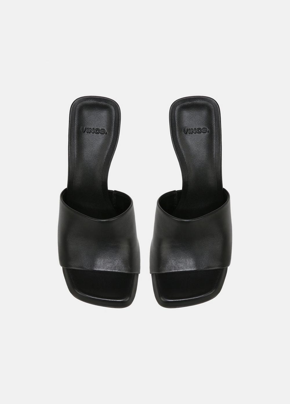 Womens Lulu Heeled Sandal, Black, Size 10 Vince Product Image