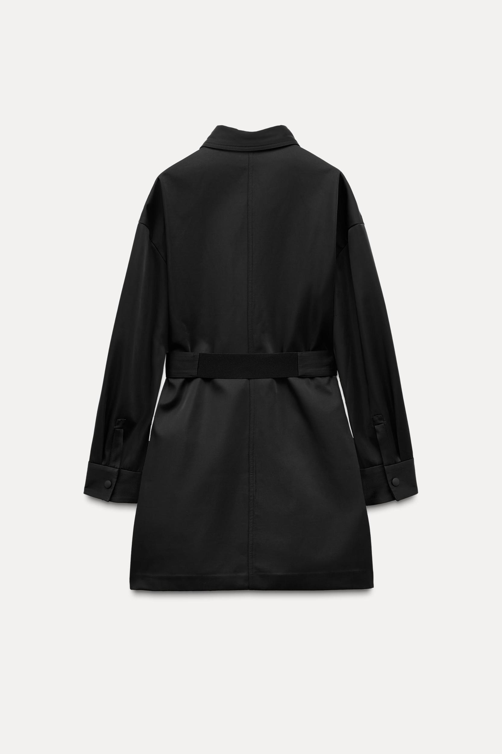 BELTED SHORT DRESS ZW COLLECTION Product Image