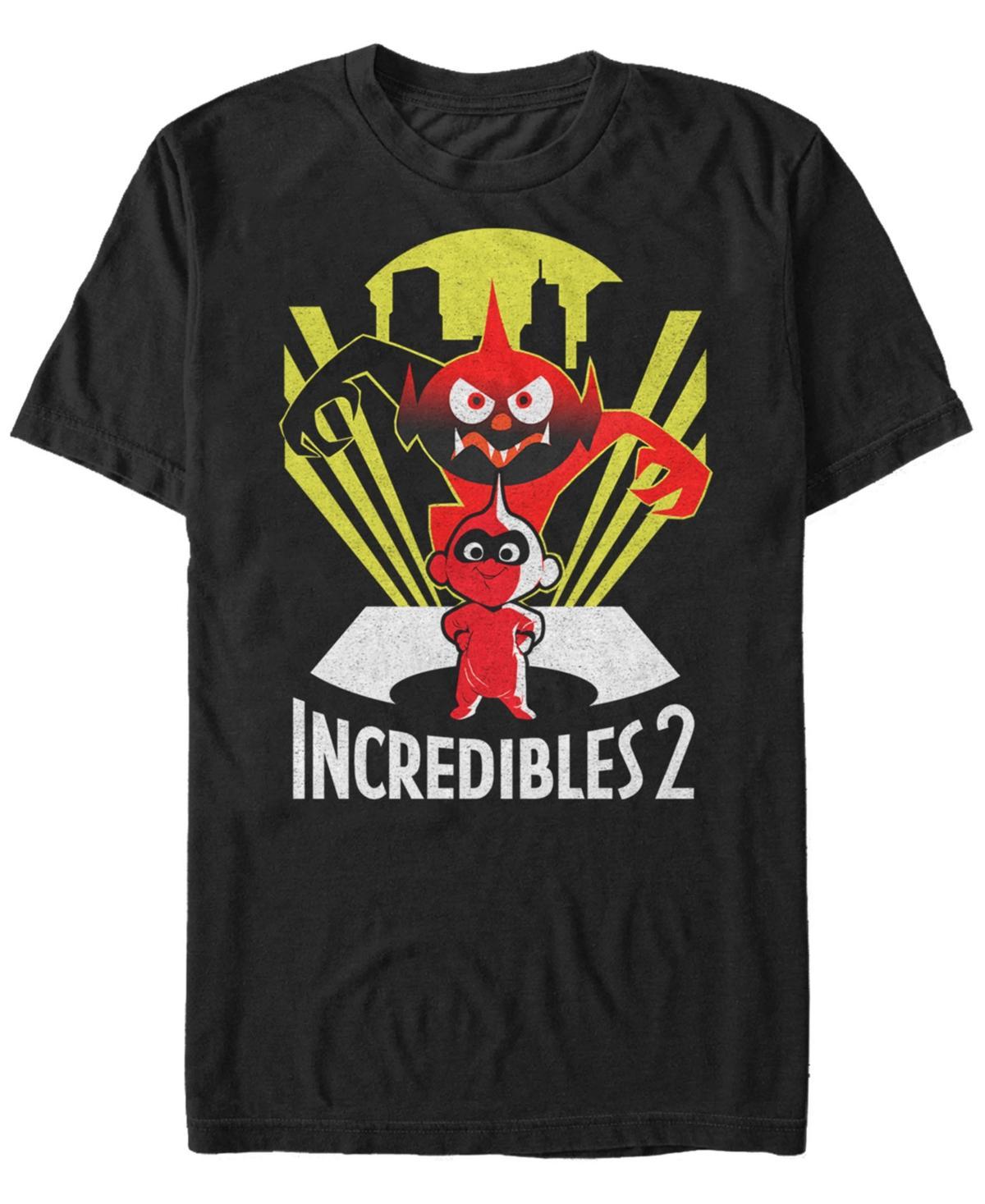 Men's Disney Pixar Incredibles 2 Devil Jack Jack Tee, Size: XXL, Black Product Image