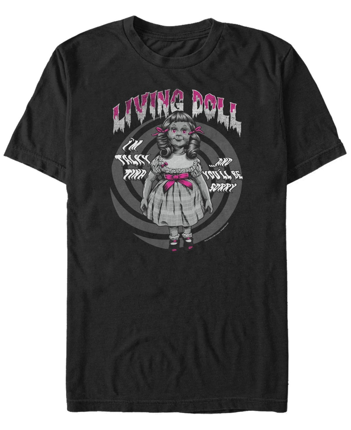 Men's Twilight Zone Living Doll Tee, Size: Medium, Black Product Image