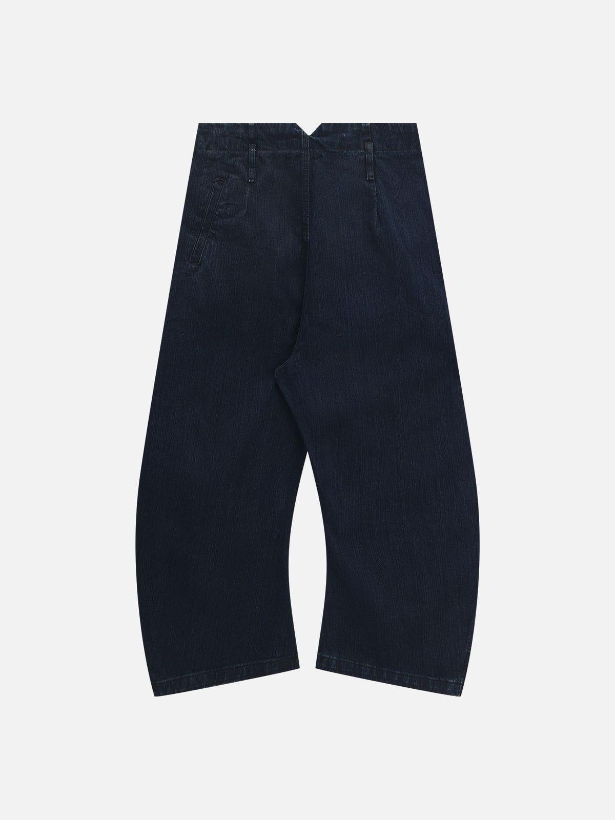 Aelfric Eden Button Super Baggy Barrel Jeans Product Image
