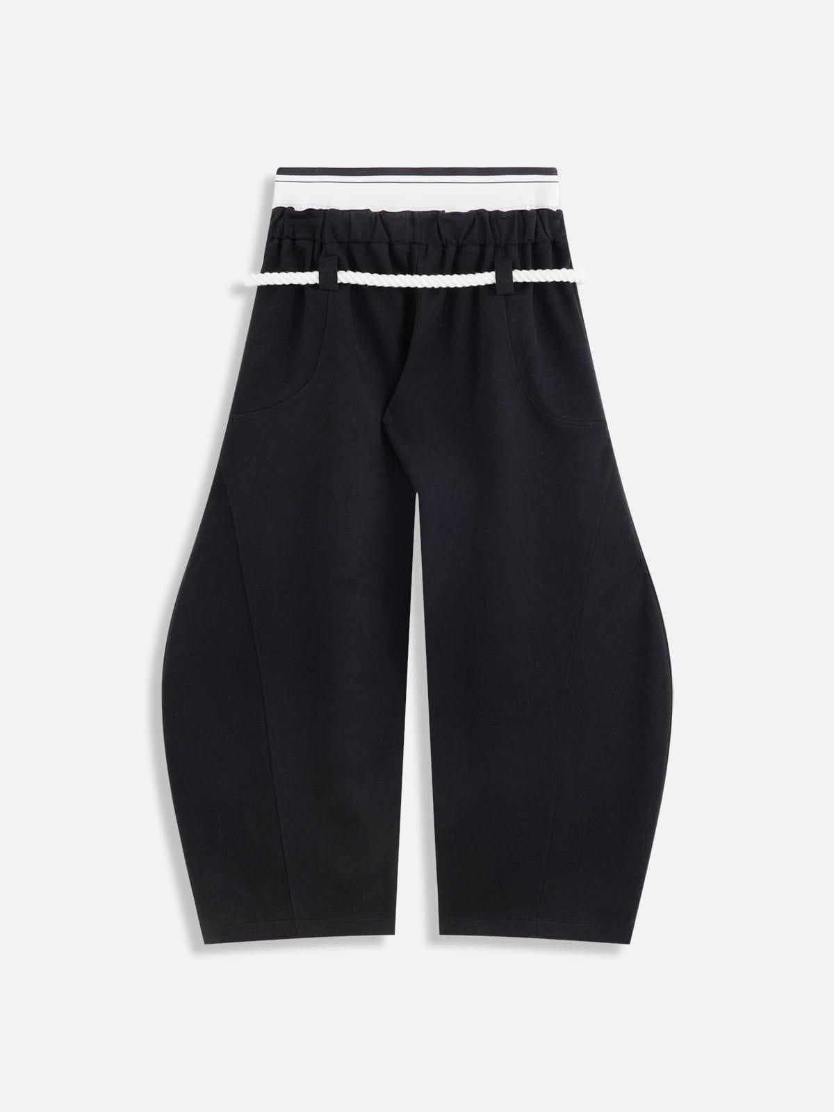 [Pre-Order] Aelfric Eden Double Waist Super Baggy Barrel Sweatpants Product Image