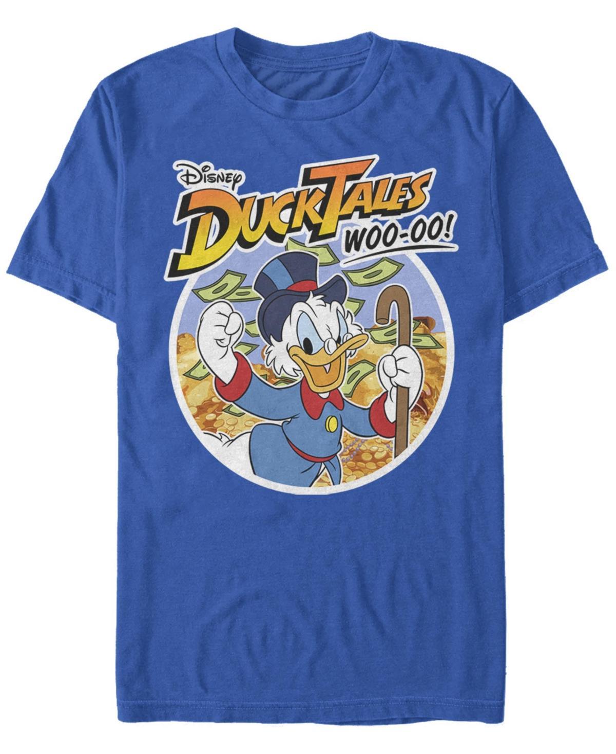 Disney's DuckTales Scrooge McDuck Men's Woo-oo Tee, Size: Large, Royal Product Image