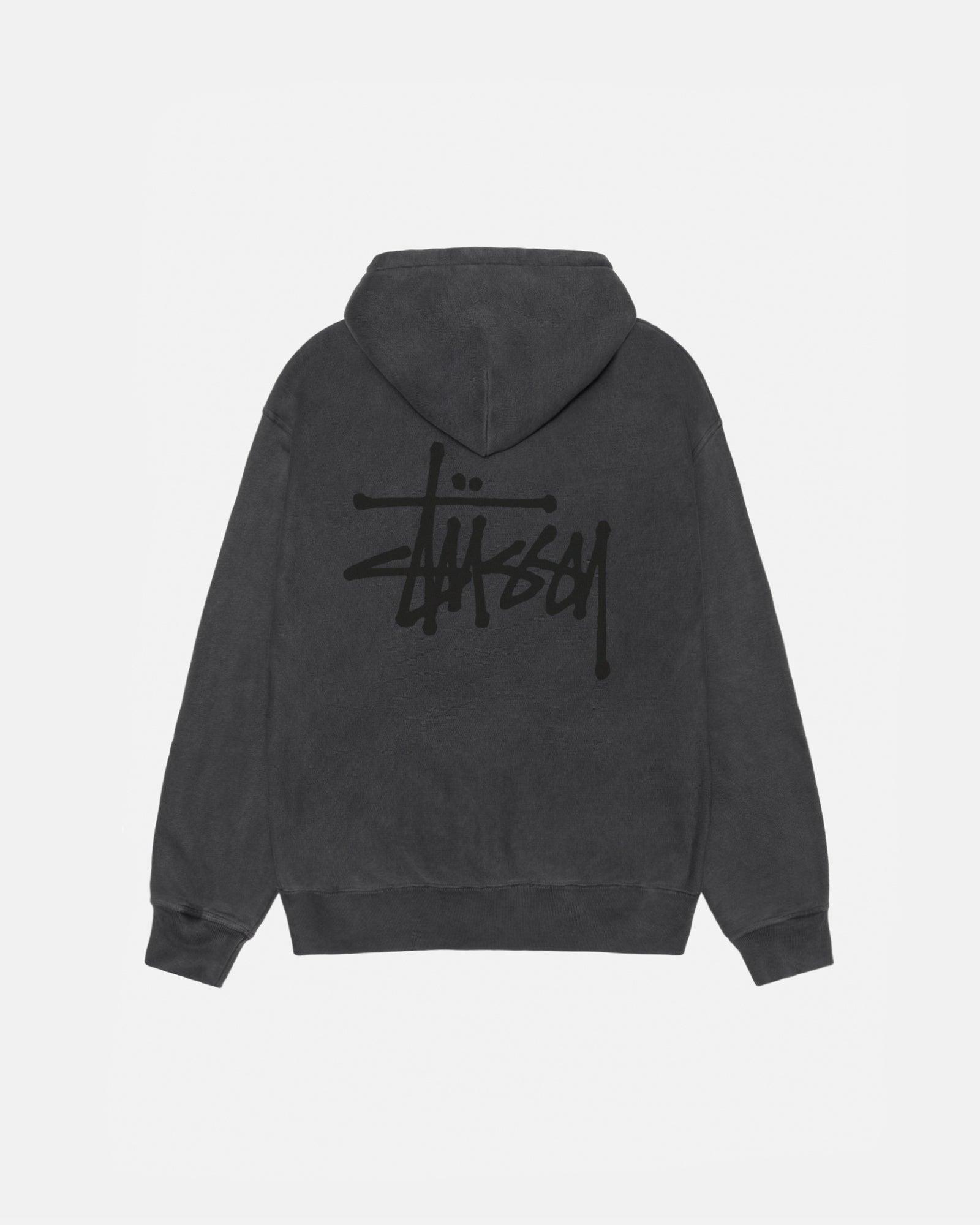 BASIC STÜSSY ZIP HOODIE Male Product Image