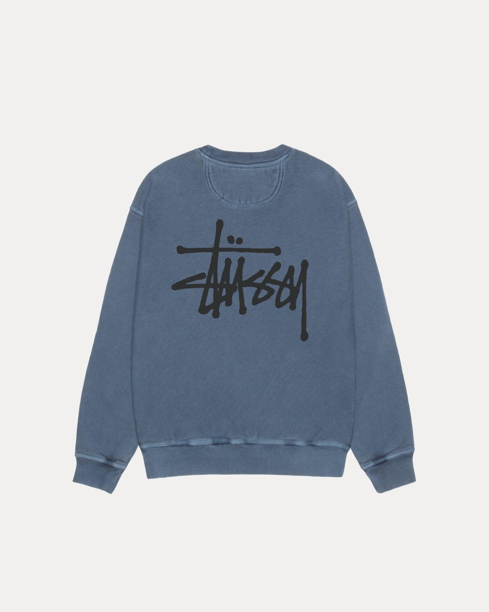 BASIC STÜSSY CREW PIGMENT DYED Male Product Image