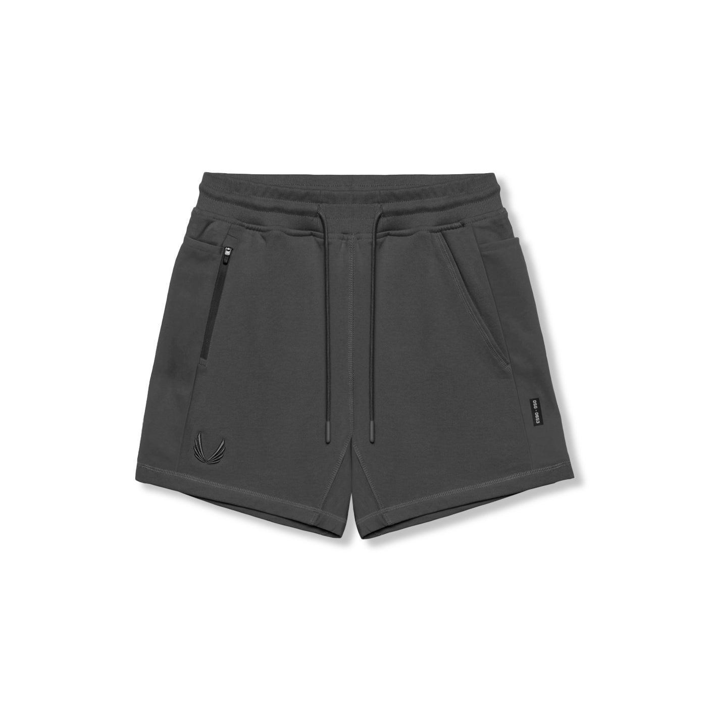 0867. Tech-Terry™ Sidelock Sweat Short - Navy Product Image