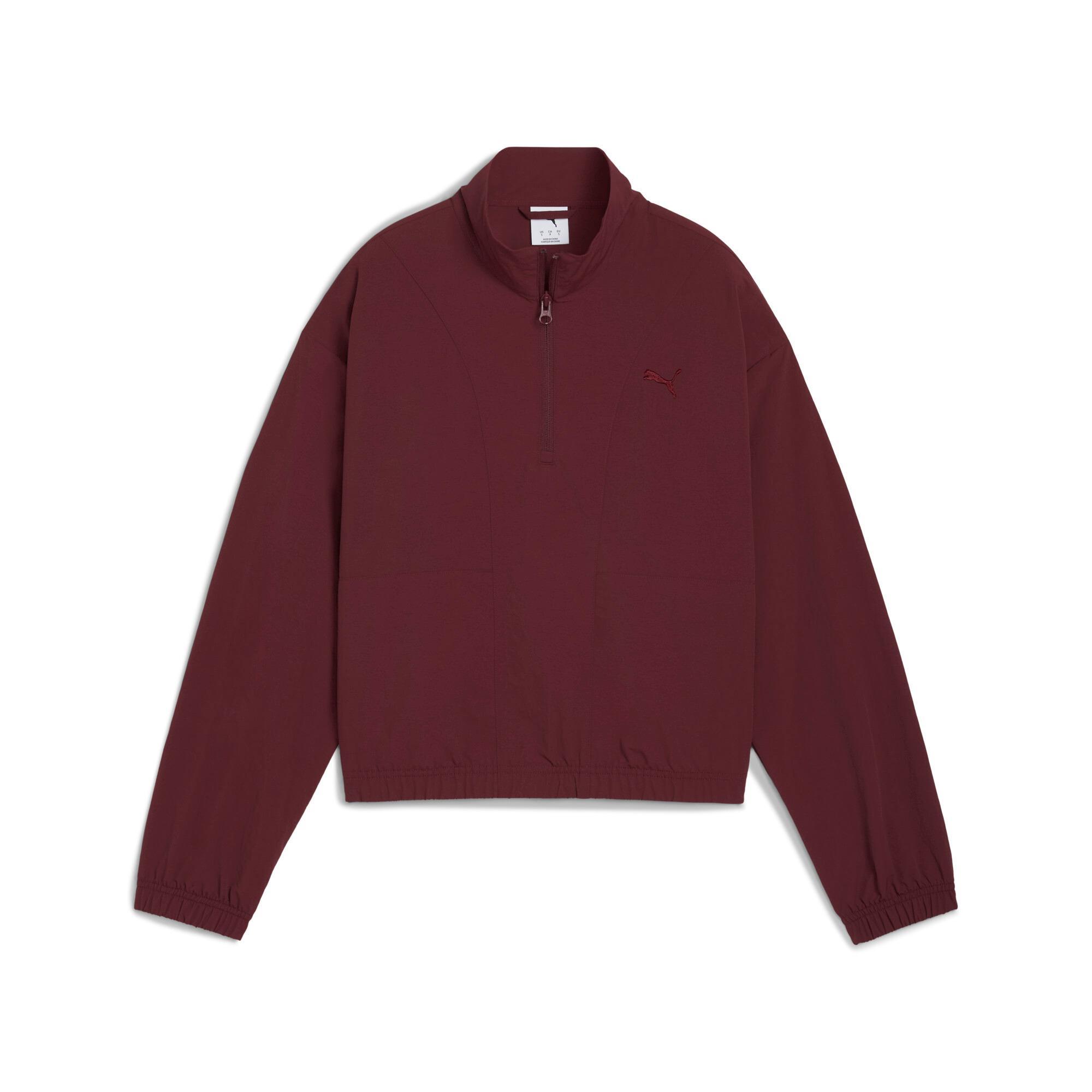 HER Relaxed Half-Zip Crew Women Product Image