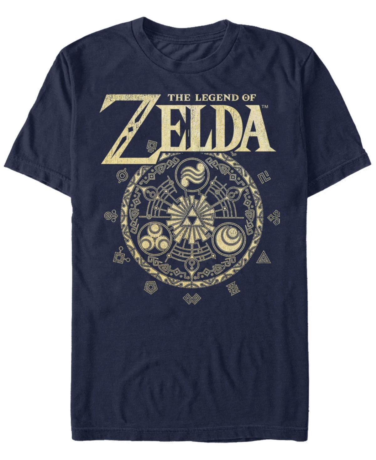 Men's Legend of Zelda Graphic Tee, Size: Medium, Blue Product Image