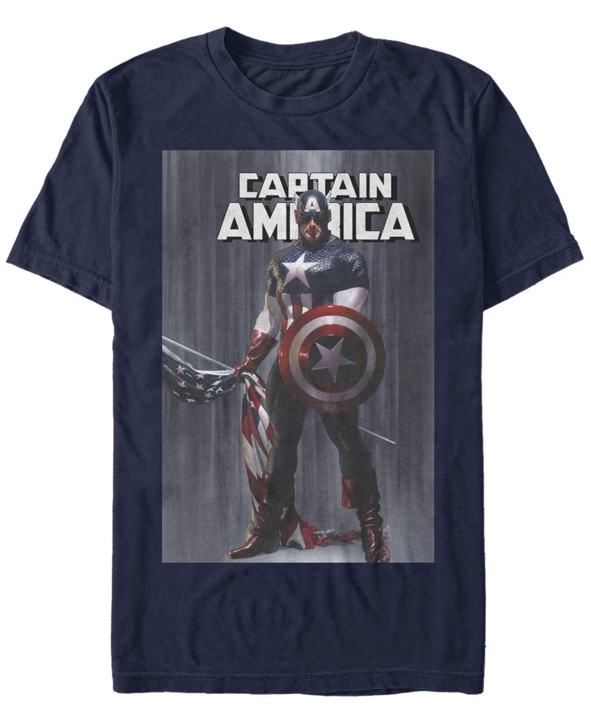 Juniors Marvel Captain America Flag Poster Fleece, Girls Product Image